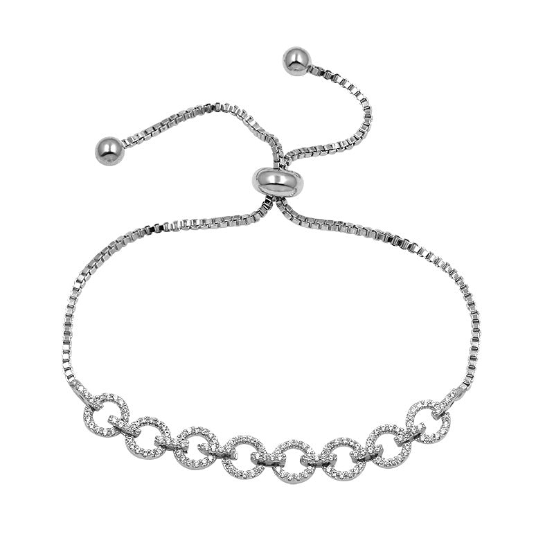 Simple Personality Bracelet Women Zircon Pull-Out Bracelet Simple Personality Bracelet Women Zircon Pull-Out Bracelet